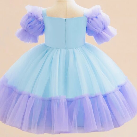 ๐งโโ๏ธ Mermaid Princess Dress + Seashell Tiara ๐งโโ๏ธ - Picture 3 of 7